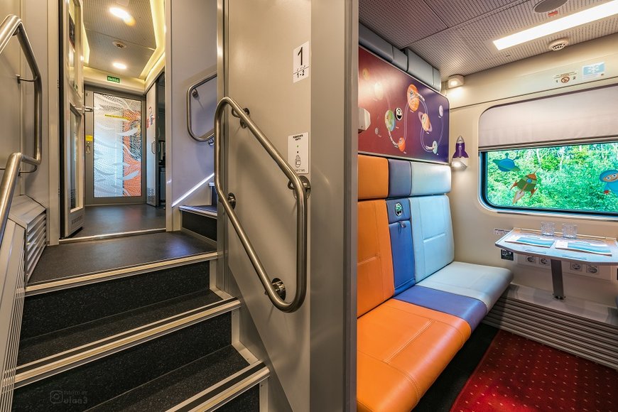 TMH’s New Double-Deck Coaches Used in “Baikal Fairytale” Cruise Train